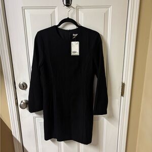 H&M Black Mini Dress